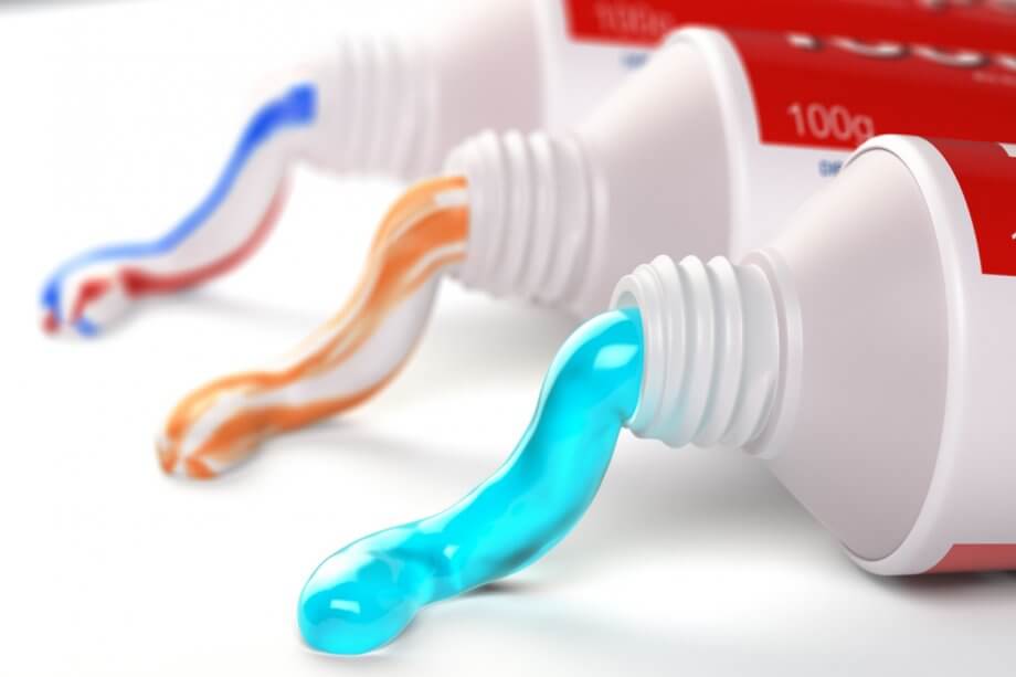 different types of toothpaste